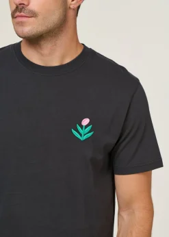 T-shirt en coton bio | noir 