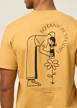 T-shirt en coton bio | ocre 