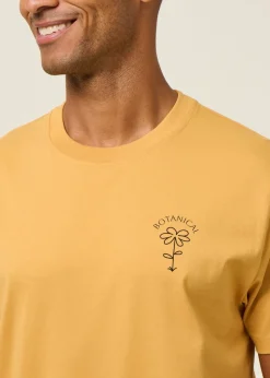 T-shirt en coton bio | ocre 
