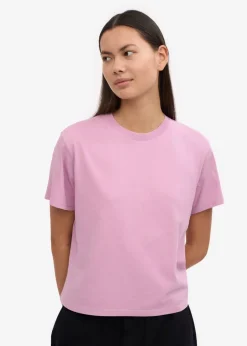 T-shirt en coton bio | rose "cherry blossom"