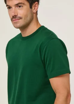 T-shirt en coton bio | vert forêt