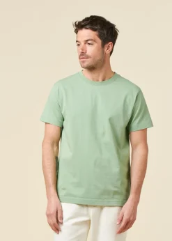 T-shirt en coton bio | vert sauge