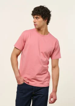 T-shirt en coton bio | vieux rose