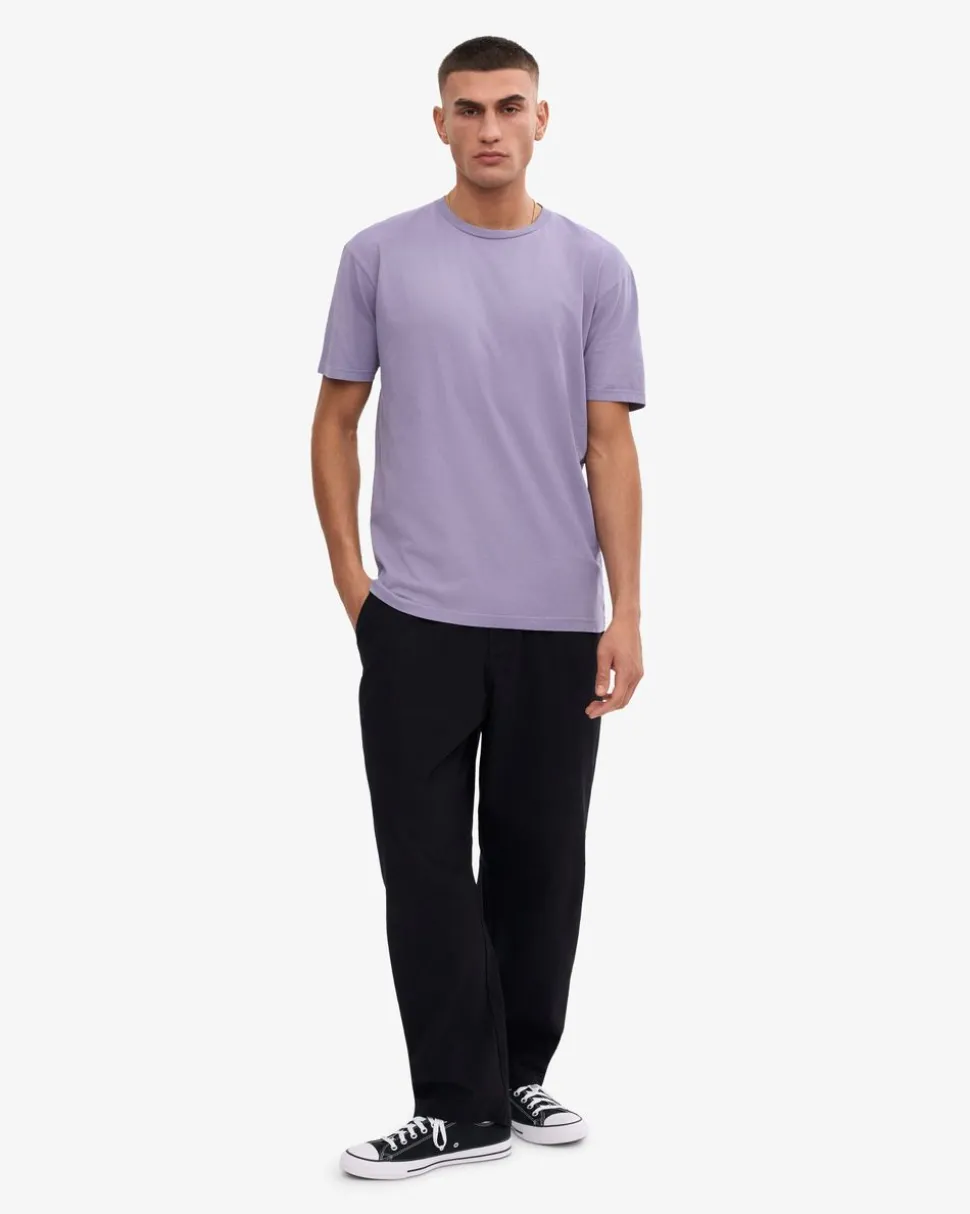 T-shirt en coton bio | violet "classic organic tee - purple jade"