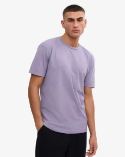 T-shirt en coton bio | violet