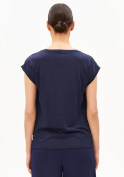 T-shirt en tencel | marine 