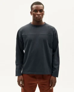 T-shirt imprimé en coton bio | gris 