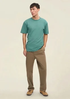 T-shirt manches courtes en coton bio | vert "pine green"