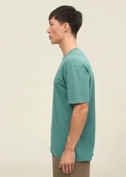 T-shirt manches courtes en coton bio | vert "pine green"