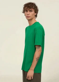 T-shirt manches courtes en coton bio | vert 