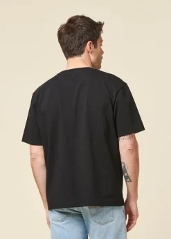 T-shirt oversize en coton bio | noir