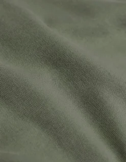 T-shirt oversize olive en coton bio - women oversized t-shirt dusty olive