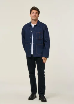 Veste denim workwear en coton bio | "howie painter denim jacket - light"