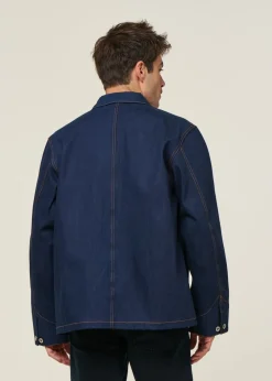 Veste denim workwear en coton bio | 