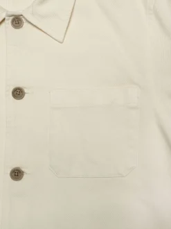 Veste en coton bio | écru "barney worker jacket"