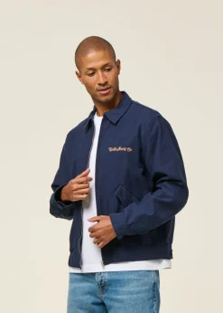 Veste en coton bio | marine 