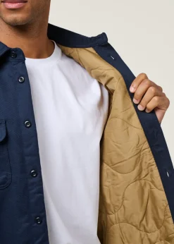 Veste en coton bio | marine 