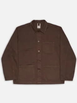 Veste en coton bio | marron 