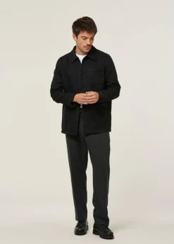 Veste en coton bio | noir 