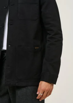Veste en coton bio | noir 