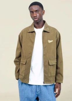 Veste en coton bio | vert "jacket barry signature"
