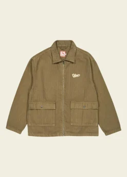 Veste en coton bio | vert 