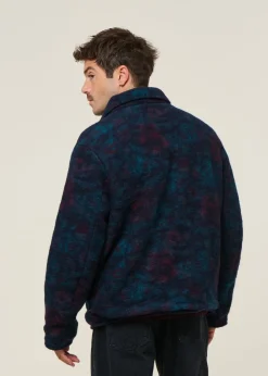 Veste en laine et coton bio | multicolore 