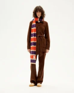 Veste velours en coton bio | marron 
